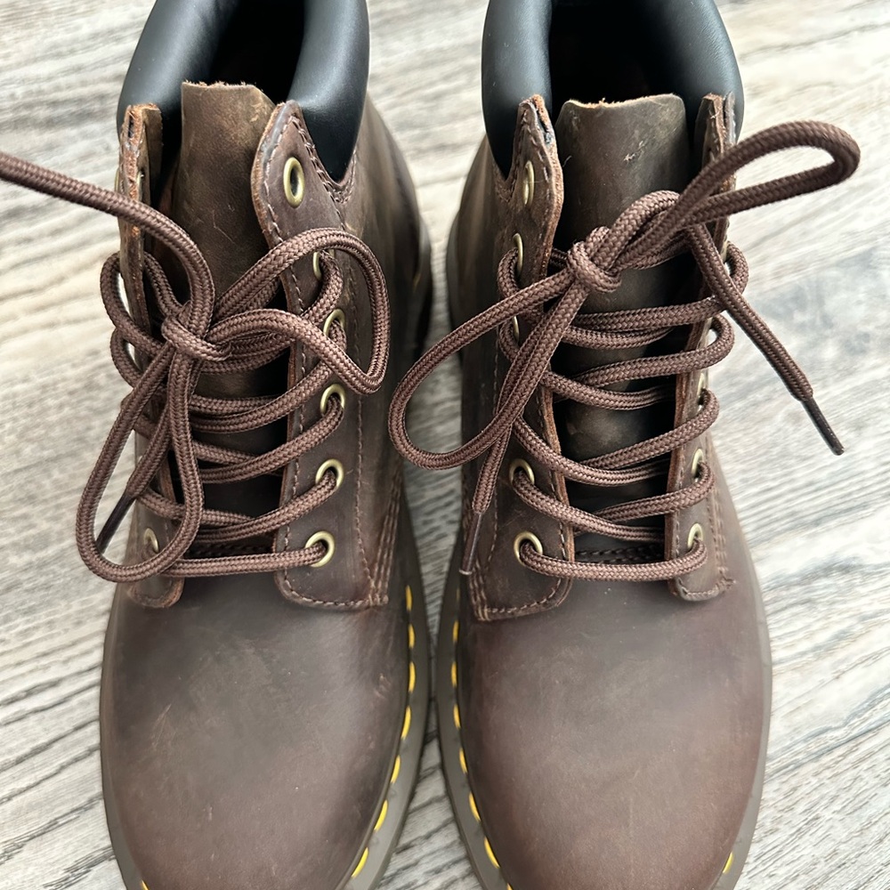 NWOT Doc Dr Martens Crazy Horse 939 Ben Boot Size 6M/7W Brown Durable Boot - Picture 5 of 10